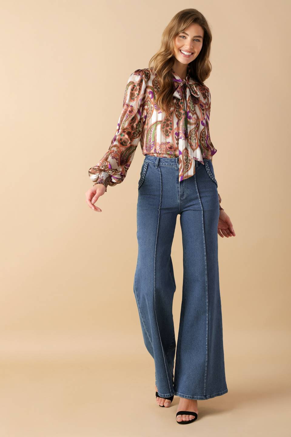 TRY AND TRY AGAIN WOVEN TOP Flying Tomato